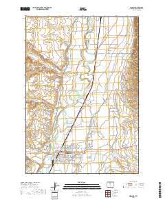 Worland 2018 topographic map thumbnail