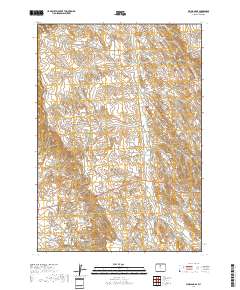 Worland SE 2017 topographic map thumbnail