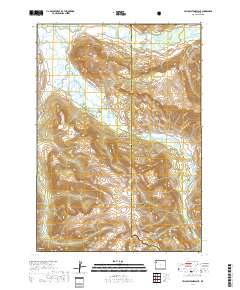 Yellowstone Point 2017 topographic map thumbnail