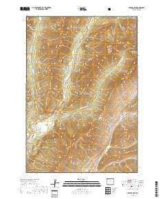 Abiathar Peak 2018 topographic map thumbnail
