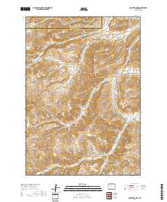 Adam Weiss Peak 2017 topographic map thumbnail