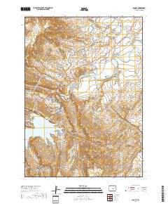 Alcova 2017 topographic map thumbnail