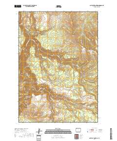 Amethyst Mountain 2017 topographic map thumbnail