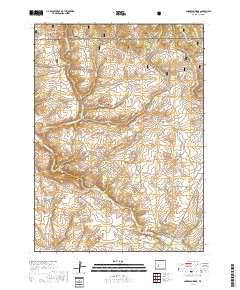 Anderson Ridge 2017 topographic map thumbnail