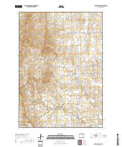 Antelope Draw 2017 topographic map thumbnail