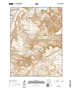 Antelope Gap 2017 topographic map thumbnail