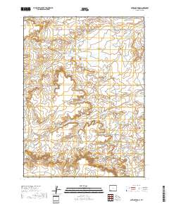Antelope Knoll 2017 topographic map thumbnail