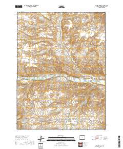 Antelope Wash 2017 topographic map thumbnail