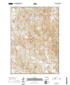 Appel Butte 2017 topographic map thumbnail
