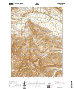 Arapahoe Ranch 2017 topographic map thumbnail
