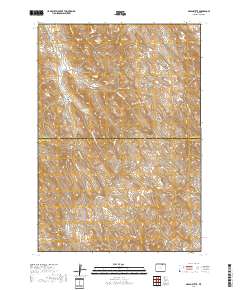 Arpan Butte 2017 topographic map thumbnail