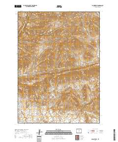 Badwater SE 2017 topographic map thumbnail