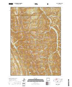 Bailey Lake 2017 topographic map thumbnail