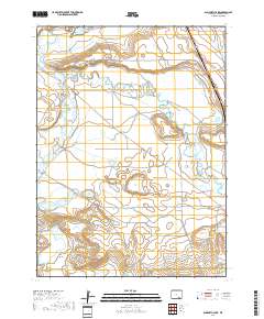 Bamforth Lake 2017 topographic map thumbnail