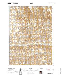 Banjo Flats East 2017 topographic map thumbnail