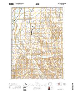 Banjo Flats West 2017 topographic map thumbnail