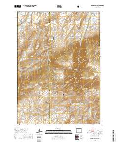 Banner Mountain 2018 topographic map thumbnail