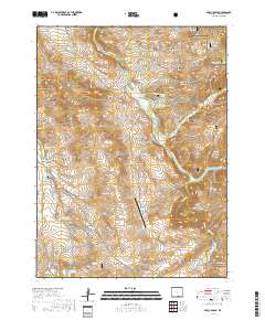 Barcus Peak 2017 topographic map thumbnail