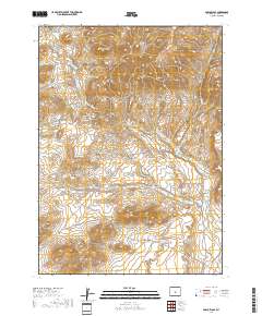 Barlow Gap 2017 topographic map thumbnail