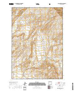 Bear Creek Ranch 2018 topographic map thumbnail