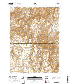 Bear Mountain 2018 topographic map thumbnail