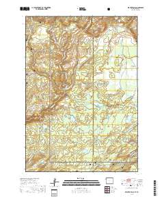 Bechler Falls 2018 topographic map thumbnail