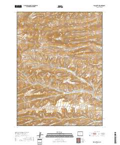 Bell Butte NE 2017 topographic map thumbnail