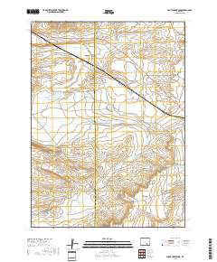 Foote Creek Lake 2017 topographic map thumbnail