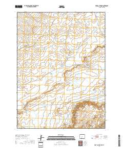 Fort La Clede NE 2017 topographic map thumbnail