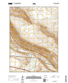 Fort Steele 2017 topographic map thumbnail