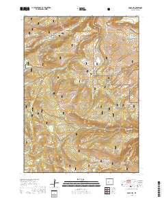 Fossil Hill 2018 topographic map thumbnail