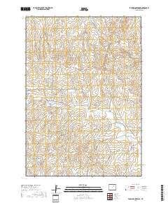 Fourmile Reservoir 2017 topographic map thumbnail