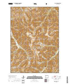 Francs Peak 2017 topographic map thumbnail