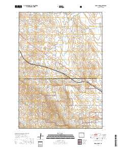 Freda Creek 2017 topographic map thumbnail