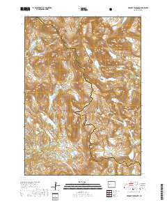 Fremont Peak South 2017 topographic map thumbnail