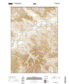 Gaff Creek 2017 topographic map thumbnail