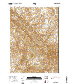 Garfield Peak 2017 topographic map thumbnail