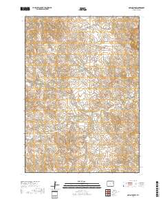 Garland Draw 2017 topographic map thumbnail