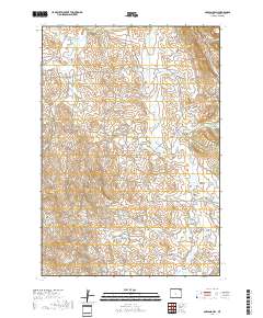 Garland Hill 2017 topographic map thumbnail