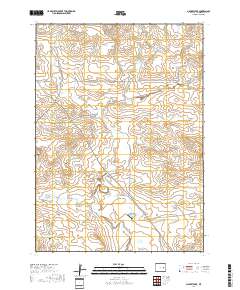 Gilbert Lake 2017 topographic map thumbnail