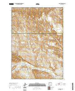 Gillies Draw 2017 topographic map thumbnail