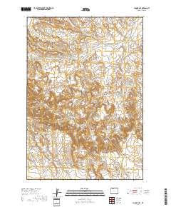 Gilmore Hill 2017 topographic map thumbnail