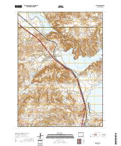 Glendo 2018 topographic map thumbnail
