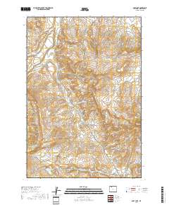 Goff Lake 2017 topographic map thumbnail