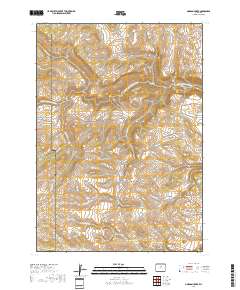 Gordon Creek 2017 topographic map thumbnail