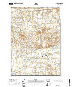 Gould Butte 2017 topographic map thumbnail