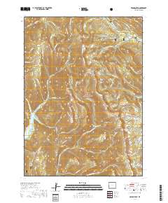 Graham Peak 2017 topographic map thumbnail