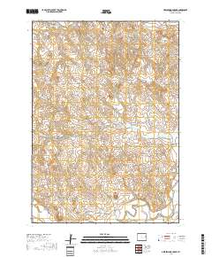 Greasewood Creek 2017 topographic map thumbnail
