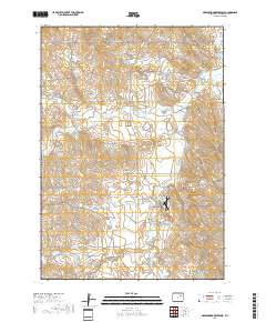 Greasewood Reservoir 2018 topographic map thumbnail