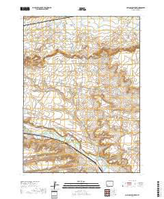 Cow Hollow Creek 2017 topographic map thumbnail